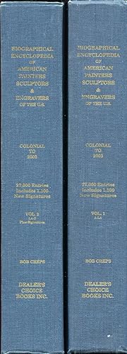 Imagen del vendedor de Biographical Encyclopedia of American Painters, Sculptors & Engravers of the United States: Colonial to 2002 a la venta por RT Books