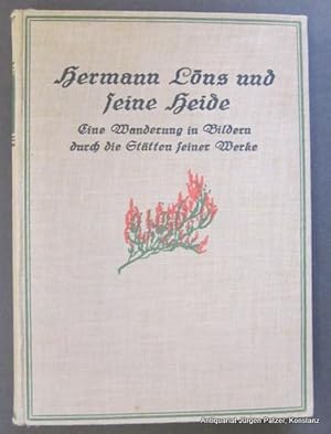 Seller image for Eine Wanderung in Bildern durch die Sttten seiner Werke. Mit Skizzen und Handschriftdrucken aus dem Nachla. Herausgegeben von Friedrich Castelle. Berlin, Franke, ca. 1925. Mit fotografischen Tafeln u. teils ganzseitigen Illustrationen. 214 S. Illustrierter Or.-Lwd. for sale by Jrgen Patzer