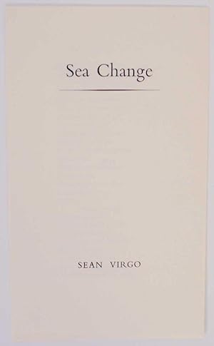 Seller image for Sea Change for sale by Jeff Hirsch Books, ABAA