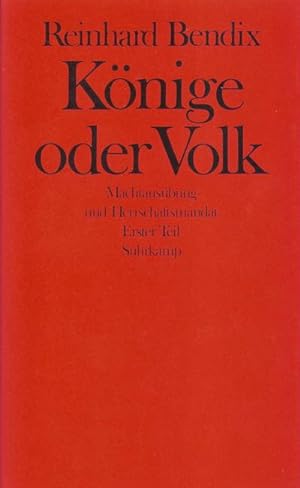 Seller image for Knige oder Volk, in 2 Bdn. : Machtausbung und Herrschaftsmandat for sale by AHA-BUCH GmbH