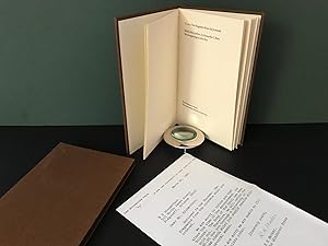 Thoreau: Two Fragments from the Journals [Signed]