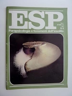 Immagine del venditore per ESP Parapsicologia e Fenomeni dell'Insolito - Anno I Ottobre 1975 n. 8" venduto da Historia, Regnum et Nobilia