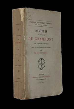 Seller image for Mmoires du chevalier de Grammont for sale by Abraxas-libris