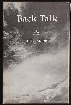 Bild des Verkufers fr Back Talk zum Verkauf von Between the Covers-Rare Books, Inc. ABAA