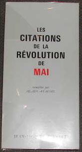 Imagen del vendedor de Les citations de la rvolution de mai. a la venta por alphabets