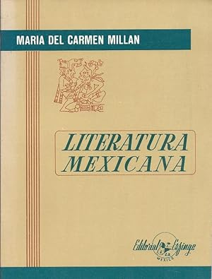 Imagen del vendedor de Literatura Mexicana Quinta edicion COMO NUEVO spanishz literaturez mexicoz. a la venta por Charles Lewis Best Booksellers