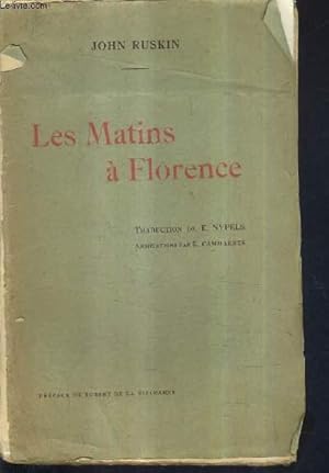 Seller image for LES MATINS A FLORENCE - SIMPLES ETUDES D'ART CHRETIEN. for sale by Le-Livre