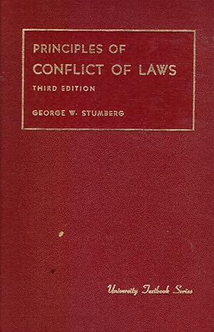 Seller image for Principles of conflict of laws for sale by Bookshop Baltimore