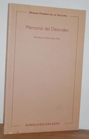 Imagen del vendedor de MEMORIAL DEL DESORDEN a la venta por EL RINCÓN ESCRITO