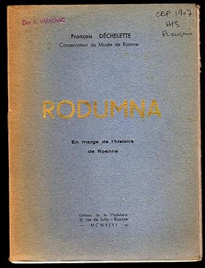 Rodumna. En marge de lhistoire de Roanne