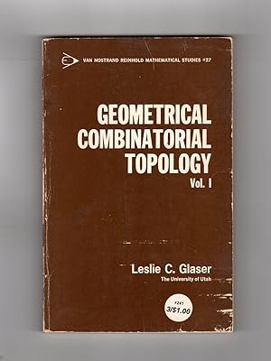 Immagine del venditore per Geometrical Combinatorial Topology Vol. 1 venduto da Singularity Rare & Fine
