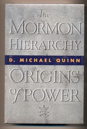 Bild des Verkufers fr The Mormon Hierarchy: Origins of Power zum Verkauf von Ken Sanders Rare Books, ABAA