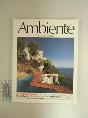 Image du vendeur pour Ambiente. Die Kunst zu leben. 4/April 1990. mis en vente par Druckwaren Antiquariat