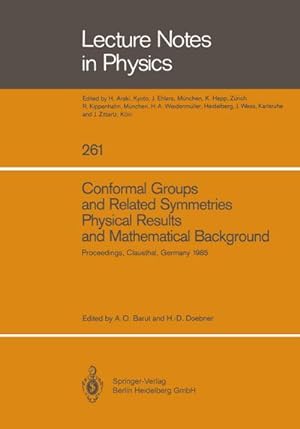 Immagine del venditore per Conformal Groups and Related Symmetries Physical Results and Mathematical Background : Proceedings of a Symposium Held at the Arnold Sommerfeld Institute for Mathematical Physics (ASI) Technical University of Clausthal, Germany August 1214, 1985 venduto da AHA-BUCH GmbH