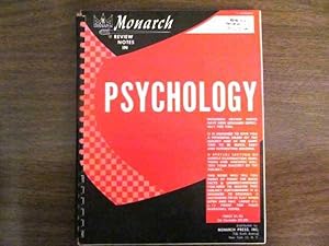 Imagen del vendedor de Monarch Review Notes in Psychology a la venta por Lotzabooks