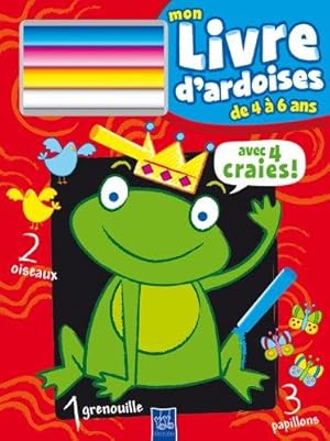 Mon livre d'ardoises de 4 à 6 ans (Grenouille)