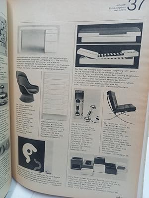 zuhause Einrichtungsbuch 1970. Ein Sammelwerk schöner und praktischer Einrichtungsgegenstände, zu...