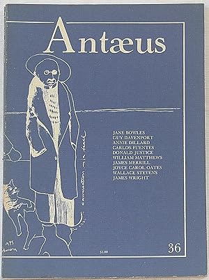 Seller image for Antaeus No. 36 (Winter 1980) for sale by The Glass Key