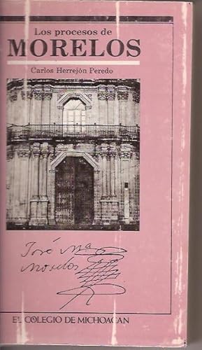 Imagen del vendedor de LOS PROCESOS DE MORELOS a la venta por Oscar Diaz
