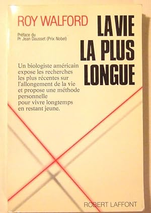 Seller image for La Vie la plus longue for sale by Domifasol