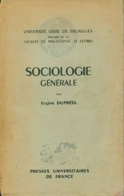 Image du vendeur pour Sociologie Generale mis en vente par Black Sheep Books