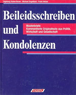 Image du vendeur pour Beileidsschreiben und Kondolenzen mis en vente par Online-Buchversand  Die Eule