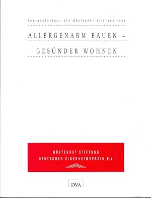 Allergenarm bauen - gesünder wohnen