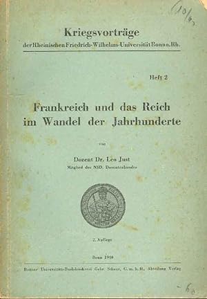 Seller image for Frankreich und das Reich im Wandel der Jahrhunderte for sale by Online-Buchversand  Die Eule