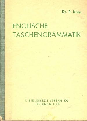 Image du vendeur pour Englische Taschengrammatik. mis en vente par Online-Buchversand  Die Eule