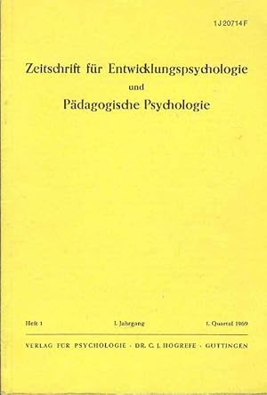 Zeitschrift für Entwicklungspsychologie und Pädagogische Psychologie