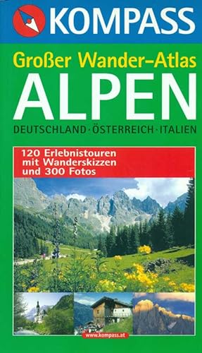 Seller image for Groer Wander-Atlas Alpen. Deutschland - sterreich - Italien. for sale by Online-Buchversand  Die Eule