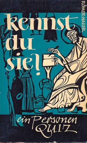 Image du vendeur pour Kennst du sie? Ein Personen Quiz. Heils- und Kirchengeschichte einmal anders. Pfeiffer-Werkbcher fr die Jugendarbeit, herausgegeben von Michael Haller. mis en vente par Online-Buchversand  Die Eule