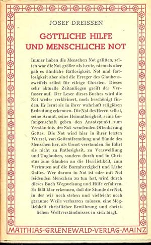 Seller image for Gttliche Hilfe und menschliche Not. for sale by Online-Buchversand  Die Eule