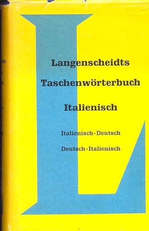 Image du vendeur pour Langenscheidts Taschewnrterbuch Italienisch. Italienisch - Deutsch/ Deutsch - Italienisch. mis en vente par Online-Buchversand  Die Eule