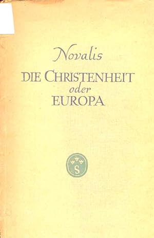 Bild des Verkäufers für Die Christenheit in Europa zum Verkauf von Online-Buchversand  Die Eule