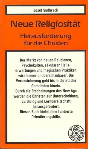 Bild des Verkufers fr Neue Religiositt. Herausforderung fr die Christen. zum Verkauf von Online-Buchversand  Die Eule