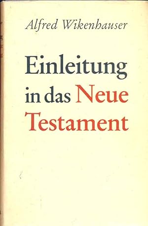 Seller image for Einleitung in das Neue Testament for sale by Online-Buchversand  Die Eule