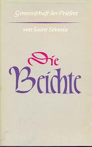 Seller image for Die Beichte. for sale by Online-Buchversand  Die Eule