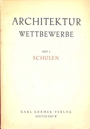 Bild des Verkufers fr Architekturwettbewerbe - Heft 2 - Schulen zum Verkauf von Online-Buchversand  Die Eule