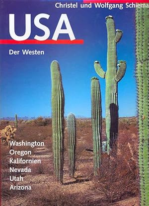 Bild des Verkufers fr USA. Der Westen. Washington, Oregon, Kalifornien, Nevada, Utah, Arizona. zum Verkauf von Online-Buchversand  Die Eule