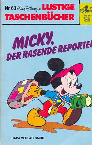 Bild des Verkufers fr Lustige Taschenbcher. Micky, der rasende Reporter. zum Verkauf von Online-Buchversand  Die Eule