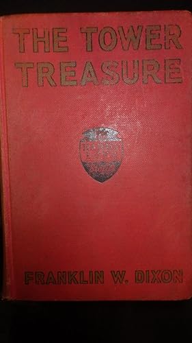 Seller image for Hardy Boys Tower Treasure -Red Cloth with Black Shield on FrontCvr - 1927A-1 TRUE 1st Edition, 1st Printing, This is the One That Started it All.the True First Printing of the First Title in the Hardy Boy Series#1. for sale by Bluff Park Rare Books