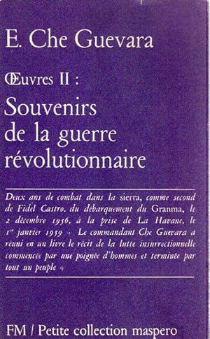 Seller image for SOUVENIRS DE LA GUERRE REVOLUTIONNAIRE. Oeuvres II for sale by Buenos Aires Libros