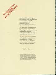 The Island Women of Paris. From the Minnesota Center for Book Arts Broadside Suite, 1989 - 90.