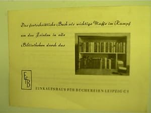 Flyer vom Einkaufshaus für Büchereien Leipzig C 1,