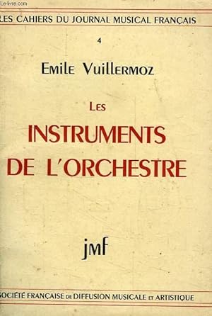 Bild des Verkufers fr LES INSTRUMENTS DE L'ORCHESTRE zum Verkauf von Le-Livre