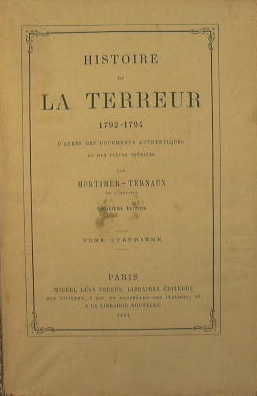 Histoire de La Terreur 1792 - 1794