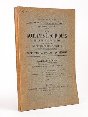 Les accidents électriques et leur prophylaxie sur un réseau de chemin de fer electrifié (Travail ...