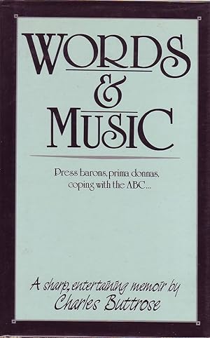 Seller image for Words and Music for sale by Mr Pickwick's Fine Old Books