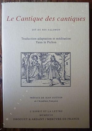 Seller image for Le Cantique des Cantiques - Dit du Roi Salomon. for sale by ARTLINK